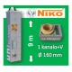 NIKO UNI 1-KANALO SU VENTILIACIJA 9m Ø160 kaminas