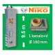 NIKO UNI 1-KANALO SU VENTILIACIJA 9.5m Ø160 kaminas