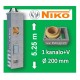 NIKO UNI 1-KANALO SU VENTILIACIJA 5.25m Ø200 kaminas
